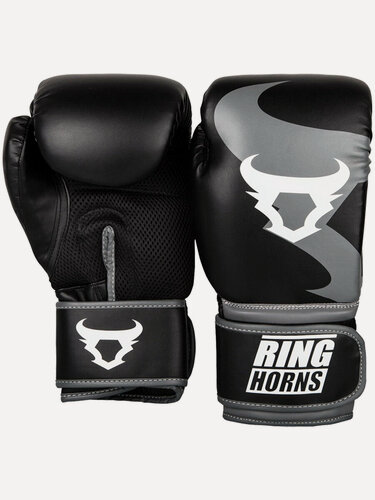 Изображение товара Недорогие боксерские перчатки Ringhorns Charger Black/Grey 14 Oz