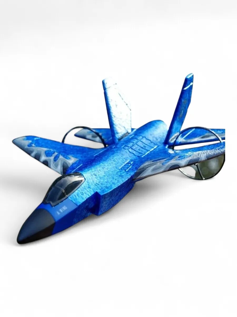 Радиоуправляемый самолёт CS Toys F35, светодиодная подсветка, красный — фото 1