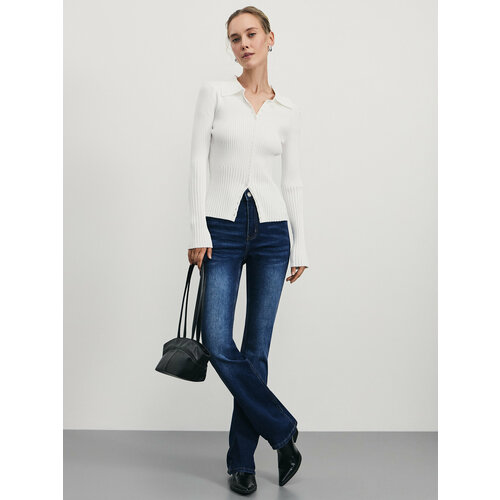 фото Джинсы буткат zarina bootcut, размер m (ru 46)/176, синий