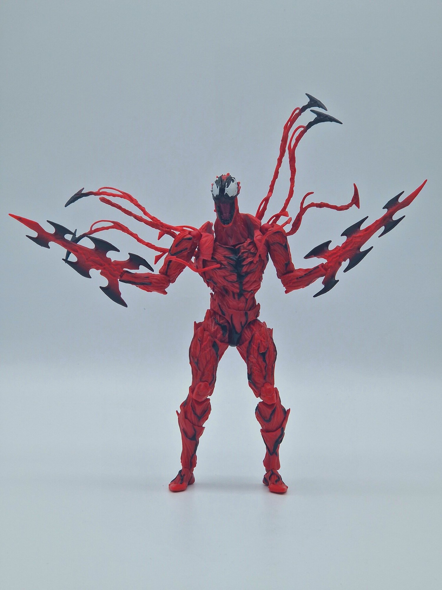 Карнаж игрушка фигурка Carnage Веном Venom Spider-Man Marvel 17см / Симбиот Человек-Паук / Коллекционная
