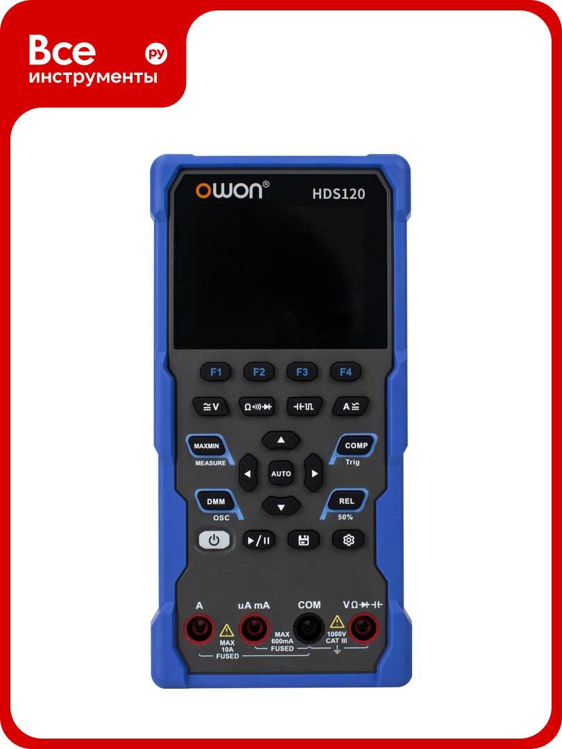 Цифровой мультиметр-осциллограф OWON HDS120 OW123