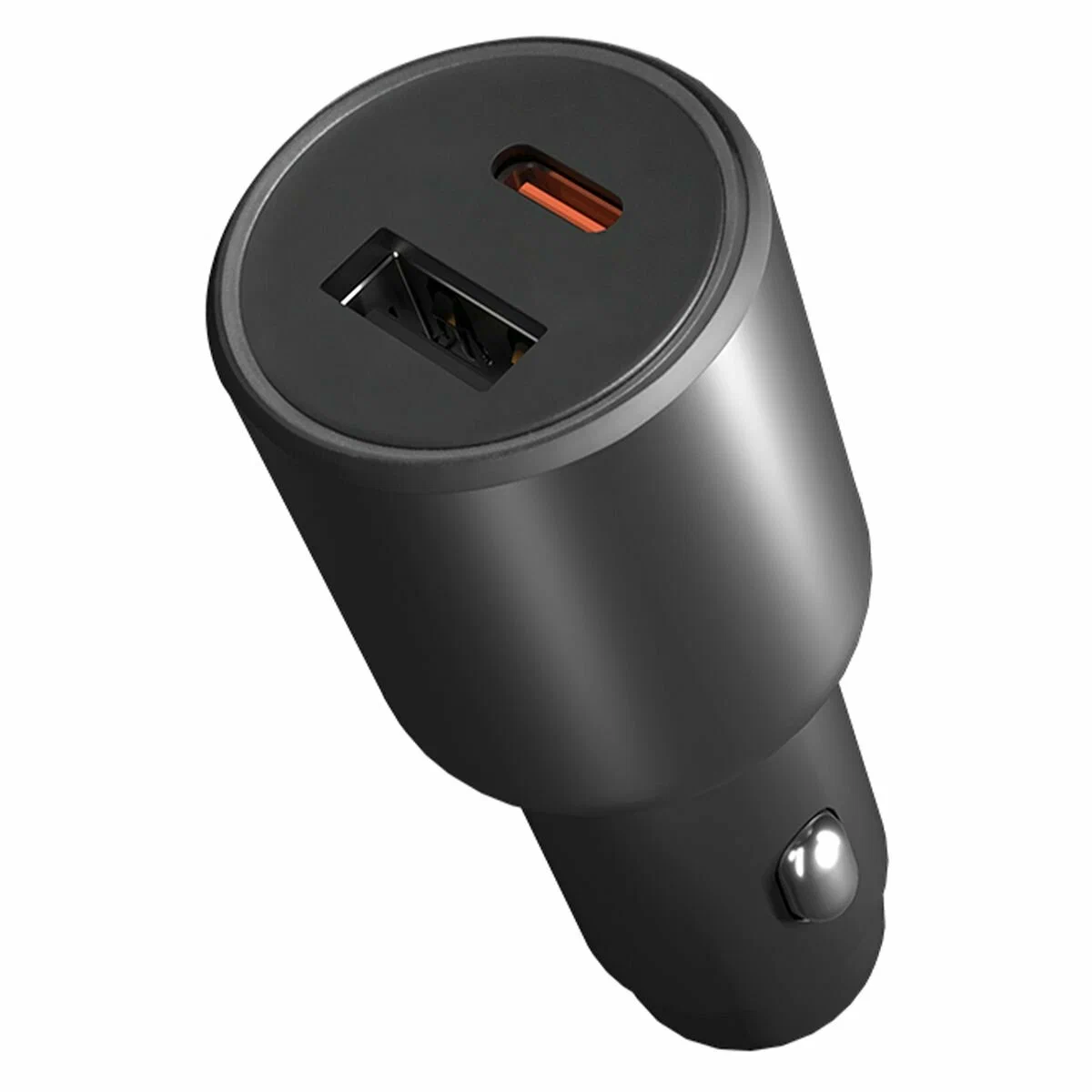 Картинки Автомобильное зарядное устройство Xiaomi Car Charge 1A1C 43W (Black)