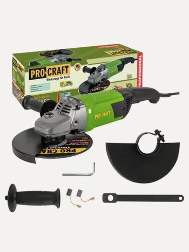 Изображение товара Углошлифовальная машина Pro-Craft PW2650 230 мм