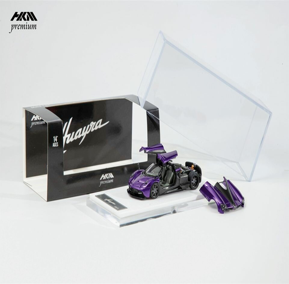 Коллекционная машинка HKM Premium 1:64 Huayra Coupe 2014 Purple
