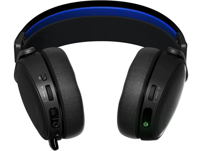 Наушники с микрофоном Steelseries Arctis 7P+ черный мониторные Radio оголовье (61462)