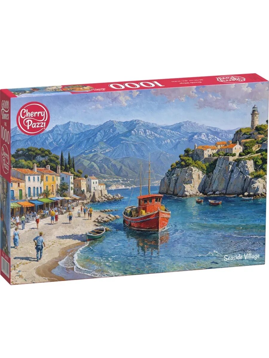 Пазл для взрослых 1000 элементов Приморская деревня