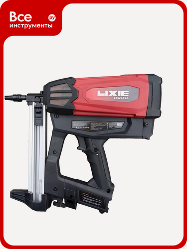 Изображение товара Газовый, LIXIE, монтажный пистолет LIXIE LXWS-95A, бетона, WSQ165(A) красный