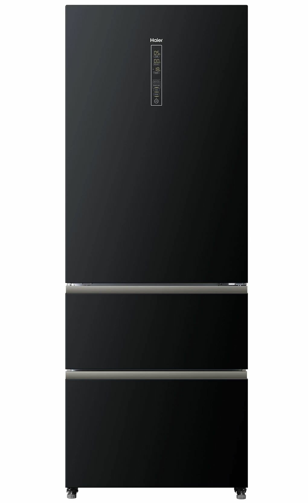 Холодильник Haier A3FE742CGBJRU, с морозильной камерой, инвертор, зона свежести, No Frost, черный