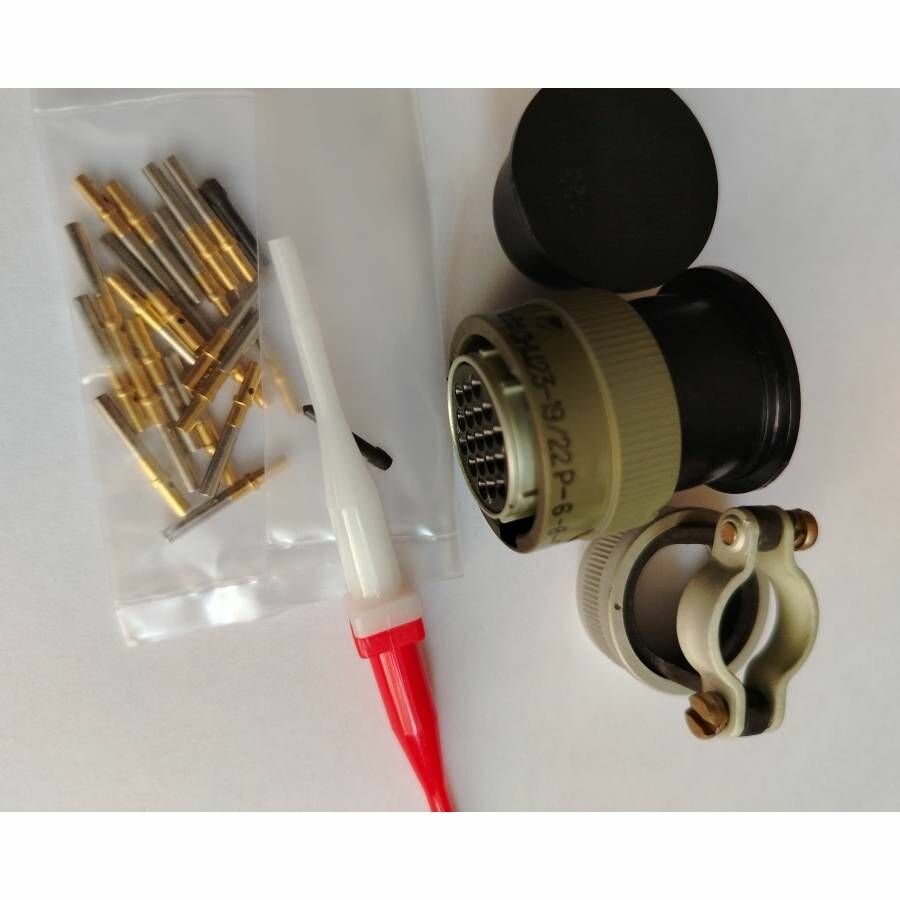 СНЦ23-19/22Р-6-В розетка кабельная