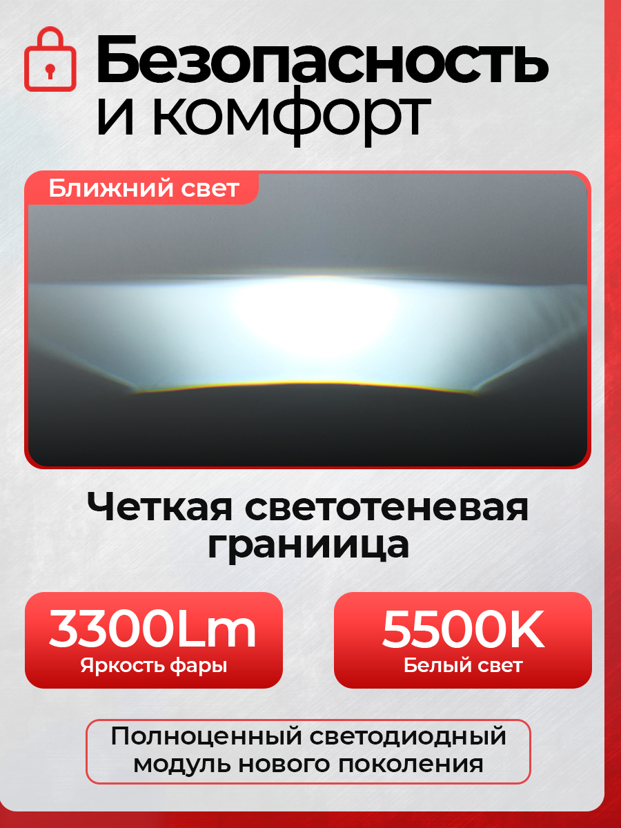 Противотуманные фары на Лада Приора 2 EALights, 60 Ватт с ДХО и Поворотником — фото 1