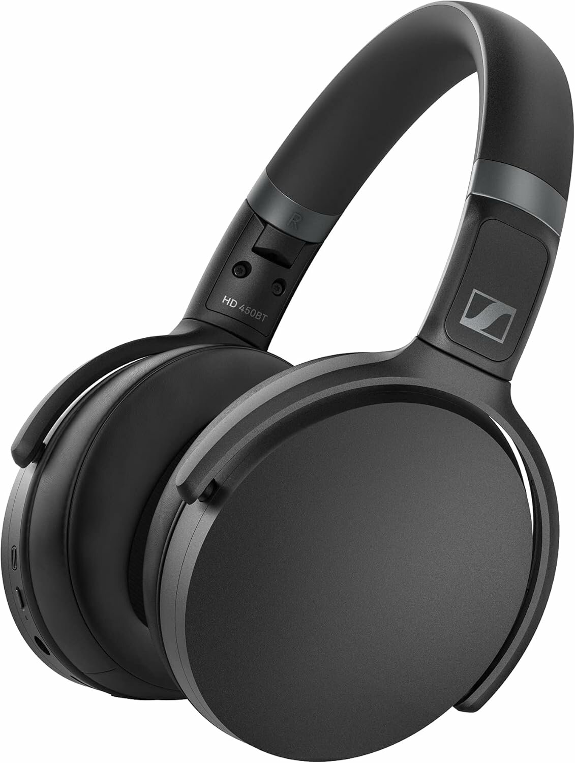 Sennheiser HD 450BT Беспроводные наушники чистый звук, активное шумоподавление, до 30 часов работы