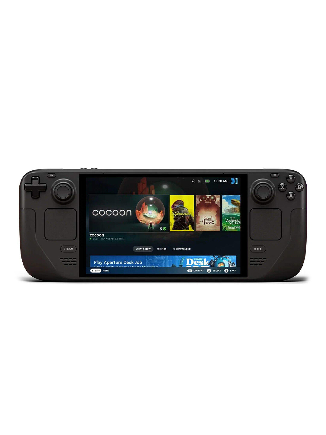Игровая приставка Valve Steam Deck OLED 512 ГБ SSD, без игр, черный