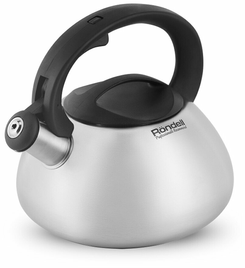Rondell Чайник со свистком Sieden RDS-088 3 л, 3 л, серебристый