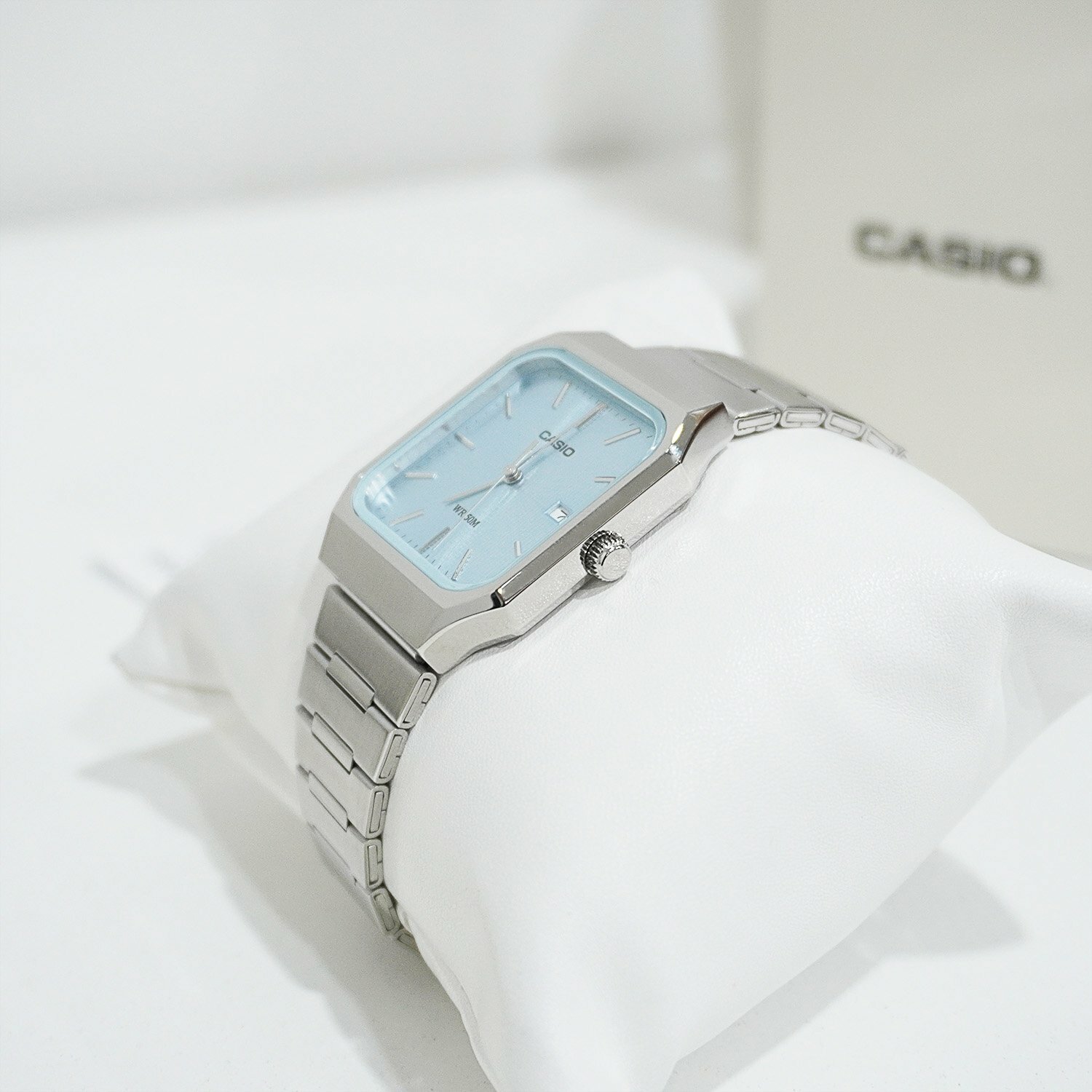 Наручные часы CASIO, голубой/серебристый — фото 1