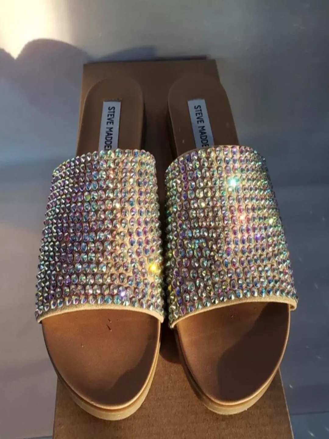 Тапочки, размер 40, бежевый — фото 1