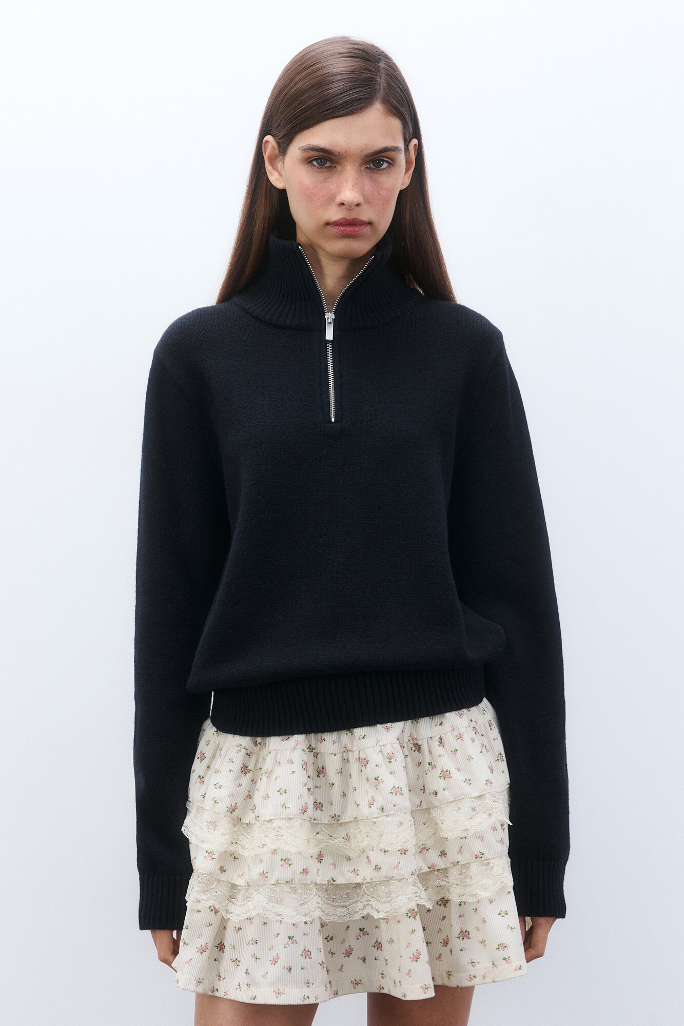 Джемпер Befree Young Casual, размер M, черный — фото 1