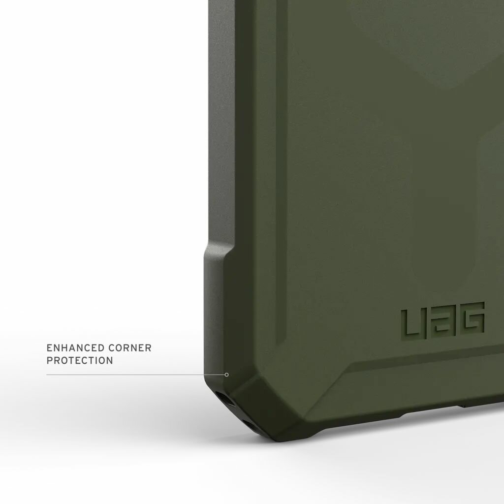 Чехол с поддержкой MAGSAFE UAG Essential Armor для iPhone 16E, цвет оливковый (Olive Drab) — фото 1