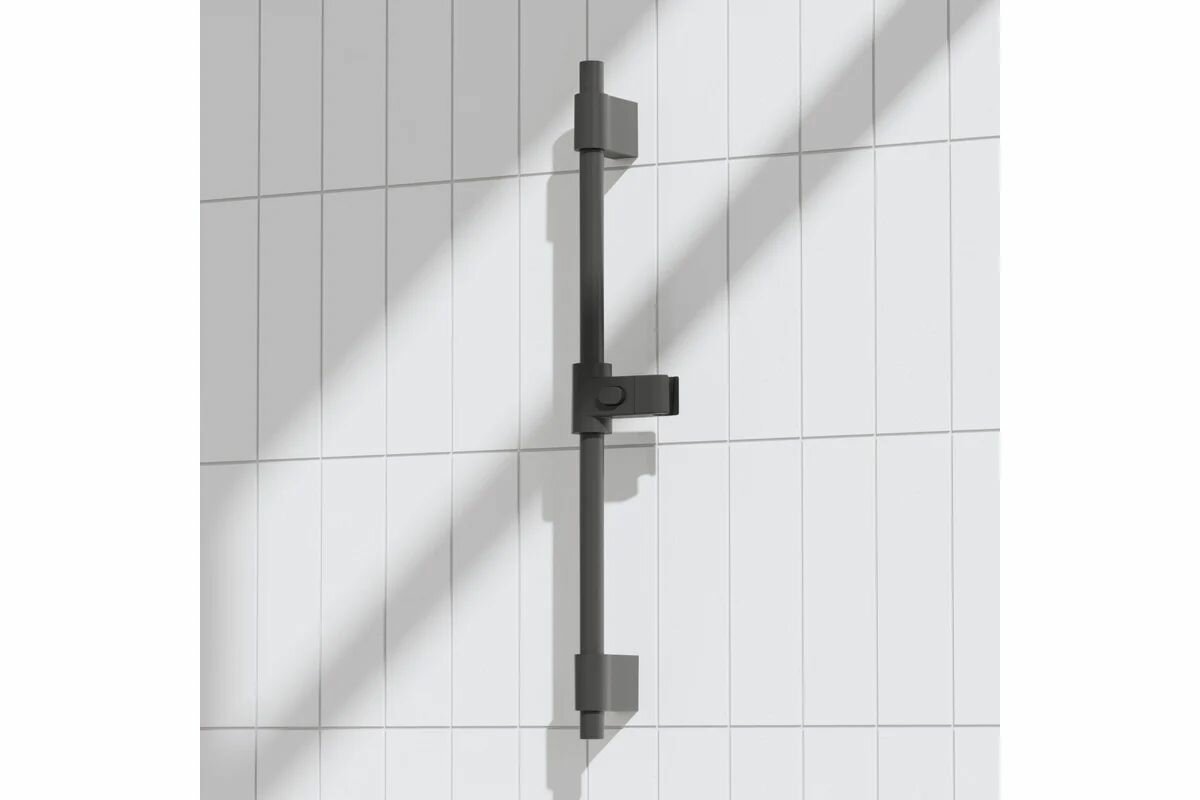 Душевая штанга Pragma матовый черный HME2. B7RS.040