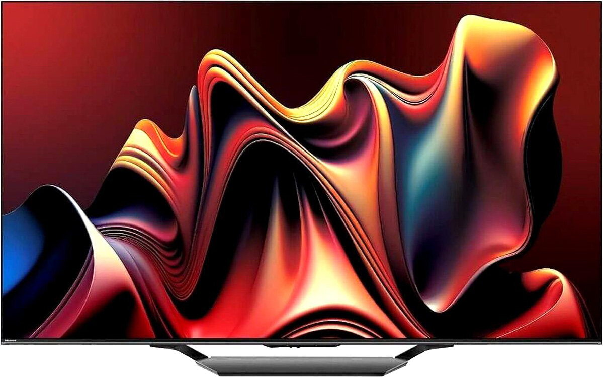Телевизор Hisense 55U7NQ, поддержка HDR10 и Dolby Vision, 55", черный