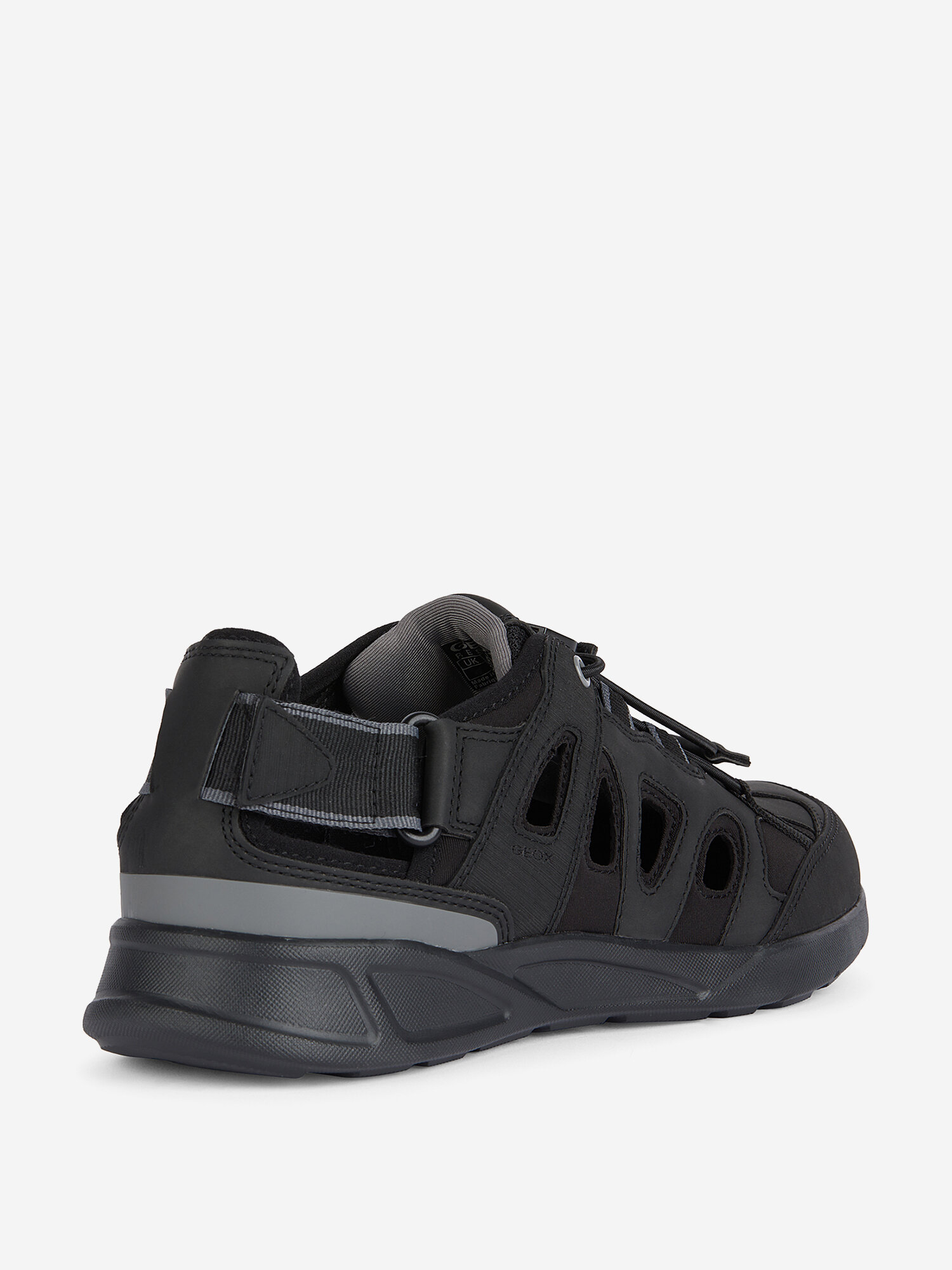 Полуботинки GEOX, размер 40, черный — фото 1