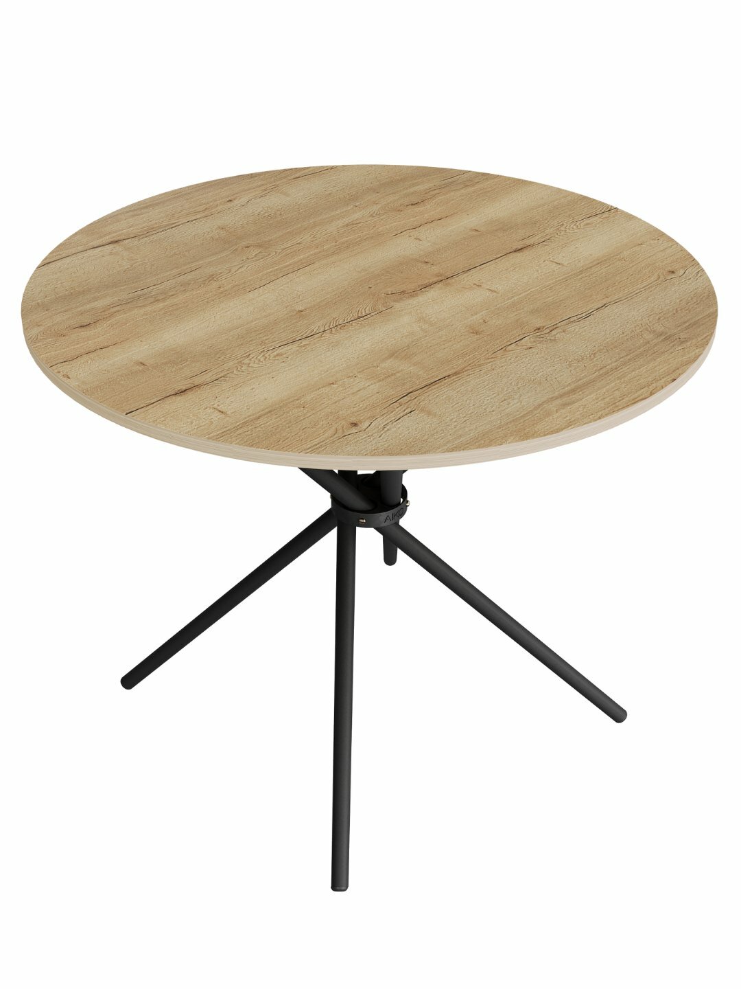 Стол кухонный AIKO Olivia Egger, деревянный, круглый, 90*90*75 см — фото 1