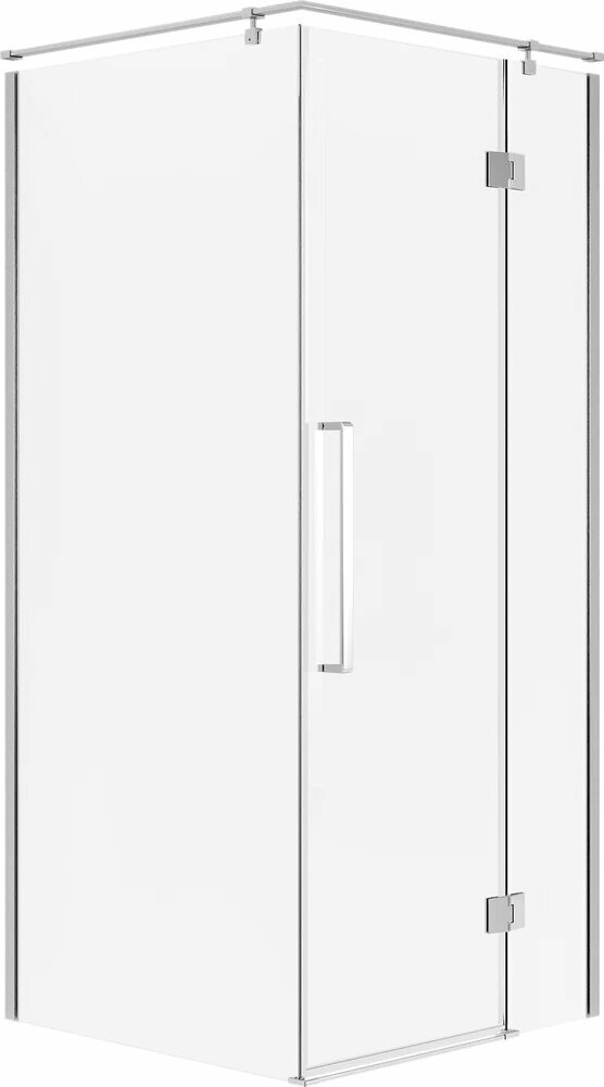 Душевой уголок Niagara Nova NG-6632-34 без поддона стеклянный 100x100 с распашными дверями квадратный