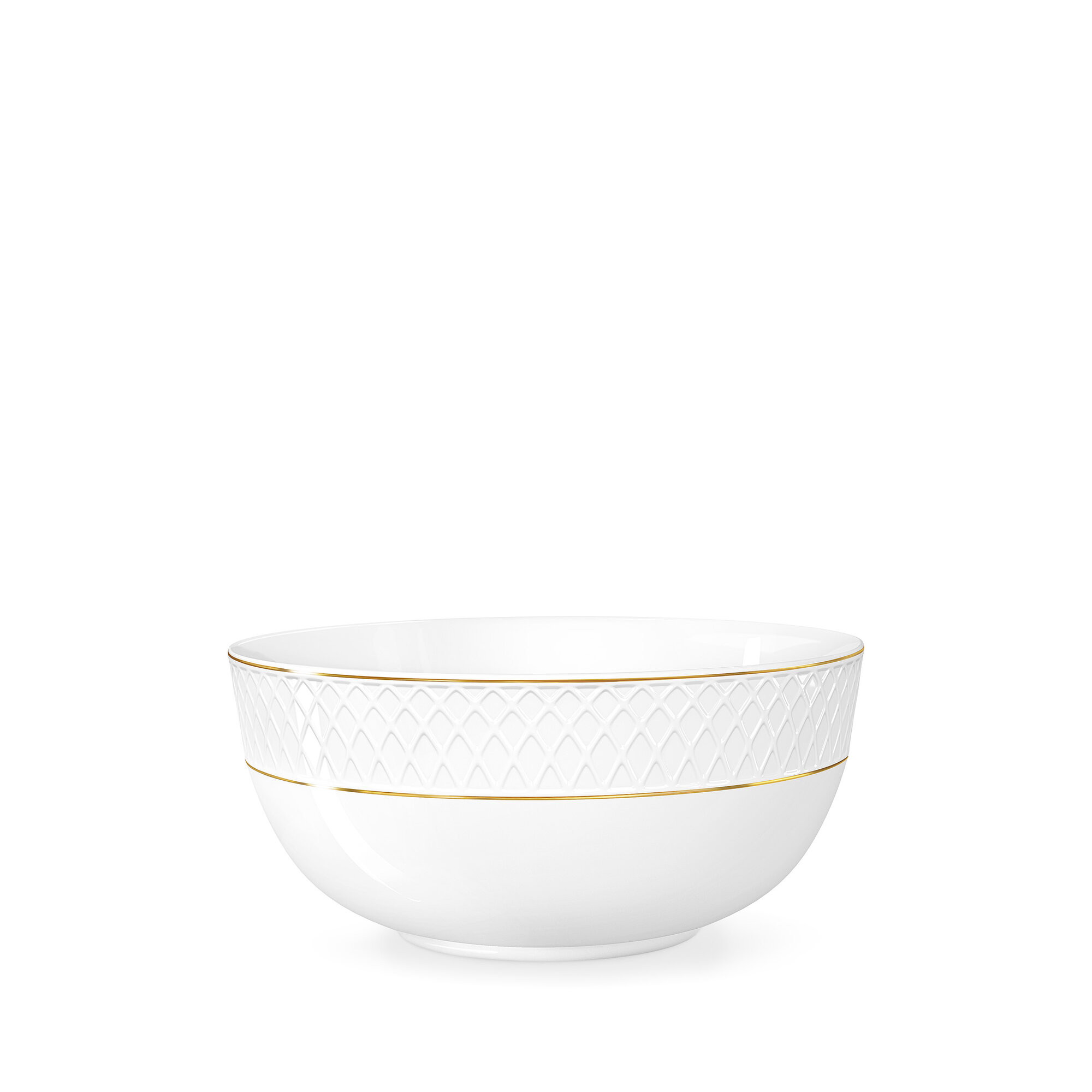 Салатник с золотыми линиями 1300 мл WL‑880102369/A