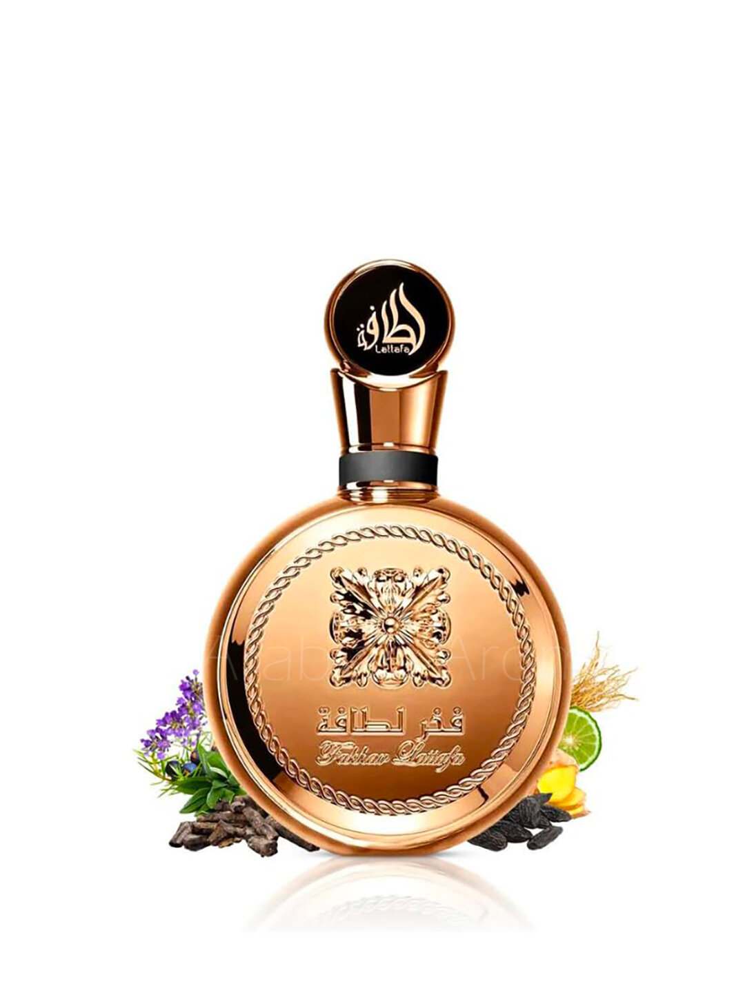 Lattafa Fakhar Gold женская парфюмерная вода, стойкий восточный аромат ОАЭ, 100 мл