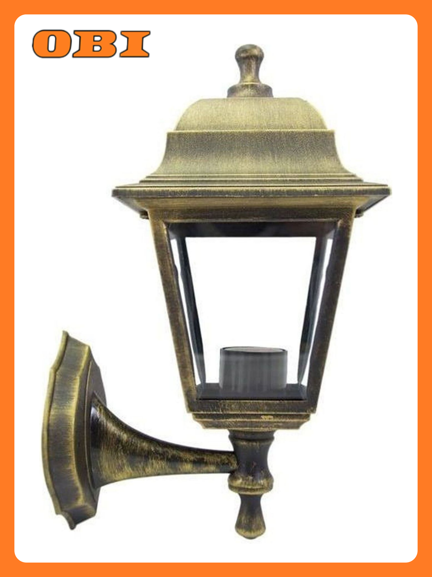 Уличный фонарь Apeyron 11-11БР IP44 бронза E27 пластик стекло