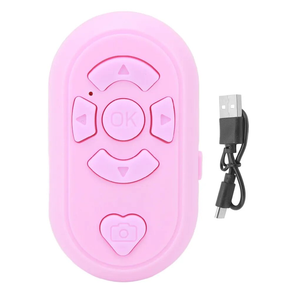 Bluetooth-кнопка для фото, розовый
