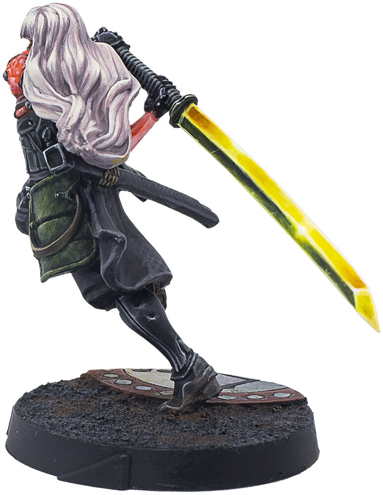 Настольная игра Infinity: JSA Essentials - Hero, Shinobu Kitsune (Monofilament CCW) — фото 1