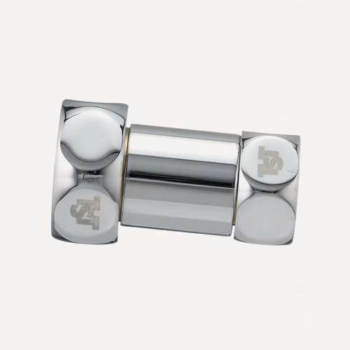 Изображение товара Соединение для полотенцесушителя TST, латунь, хромированное покрытие, 2 шт г/г 1"х1"