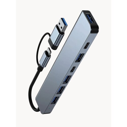 USB hab 30 USB разветвитель Хаб юсб концентратор док станция для ноутбука переходник для macbook 989₽