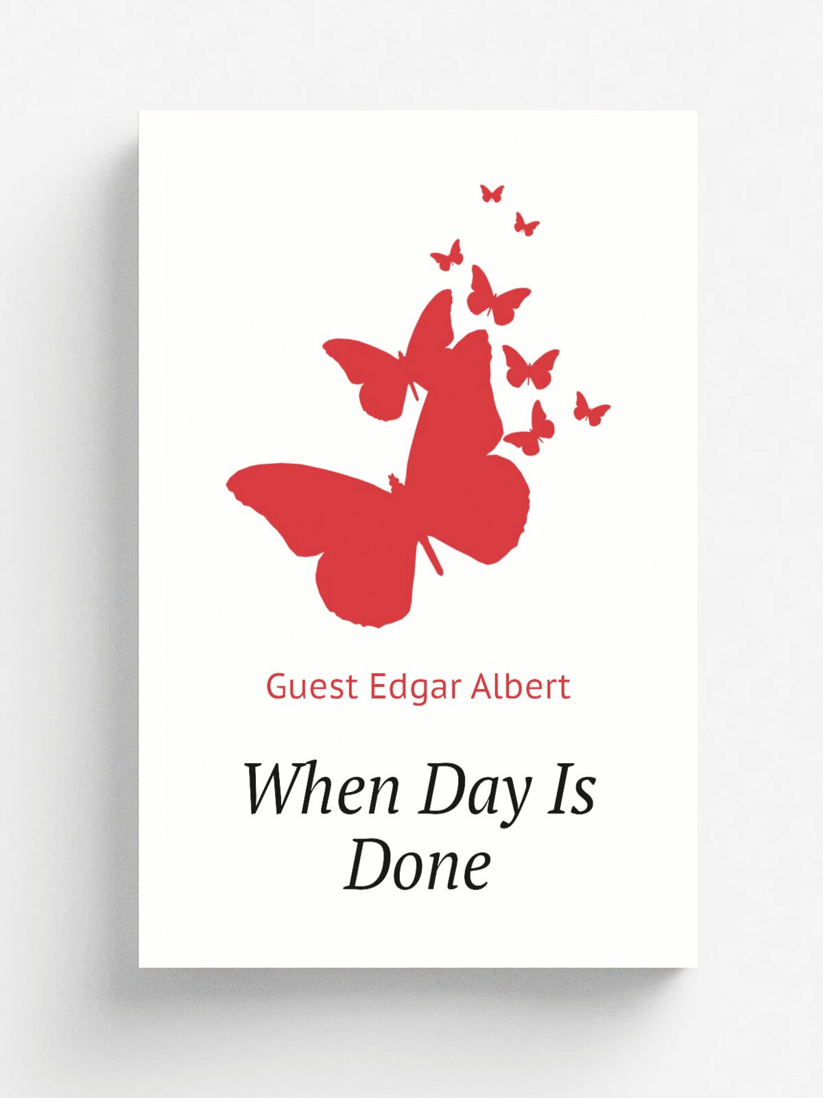 When Day Is Done | Guest Edgar Albert | Репринт