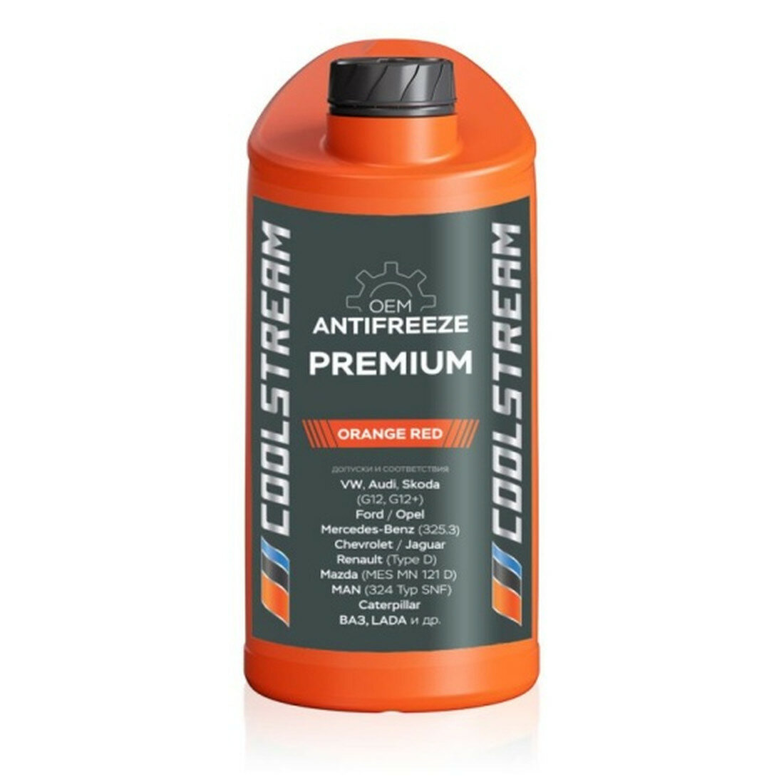 Антифриз CoolStream Premium 40, 1л, оранжевый