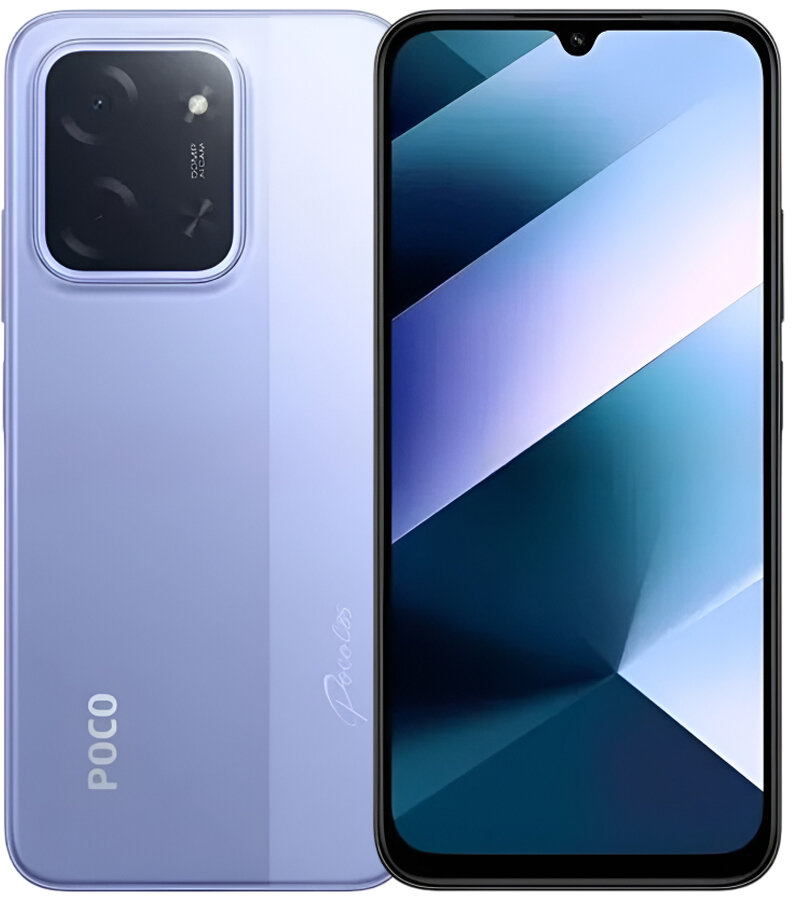 Смартфон Xiaomi POCO C85 4G 6/128Gb Purple(Фиолетовый), (Ростест)