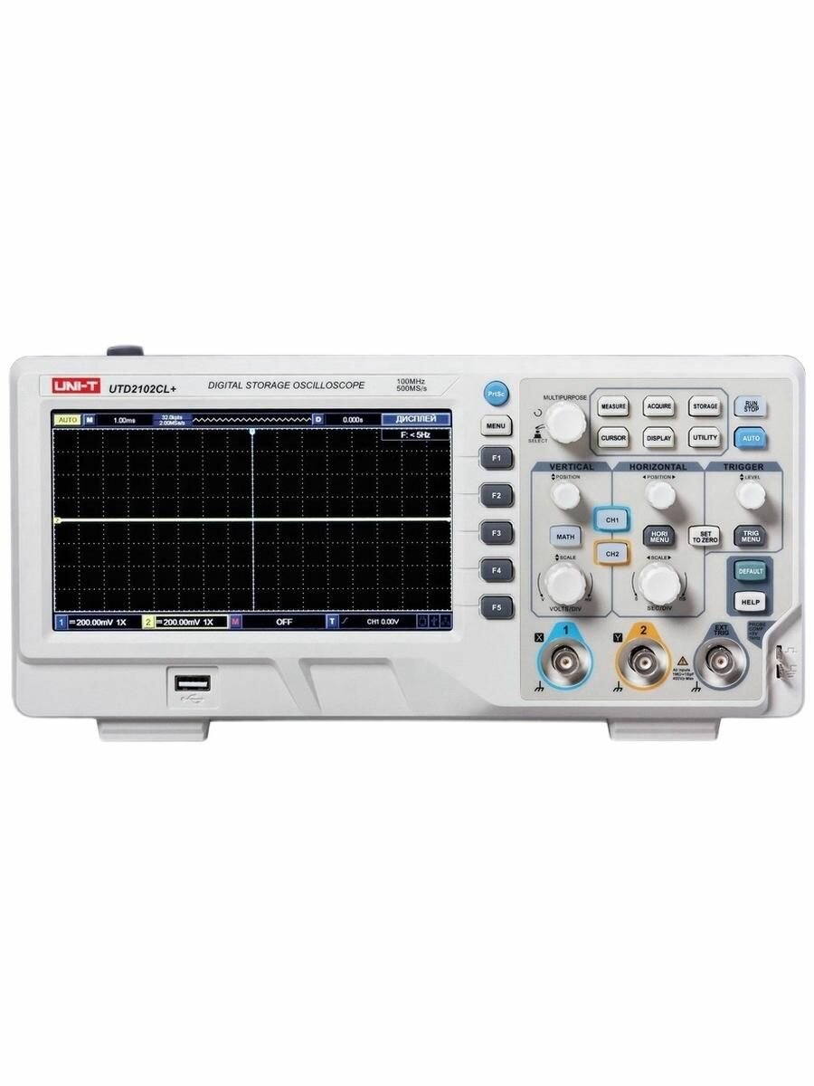 Осциллограф цифровой UNI-T UTD2102CL+