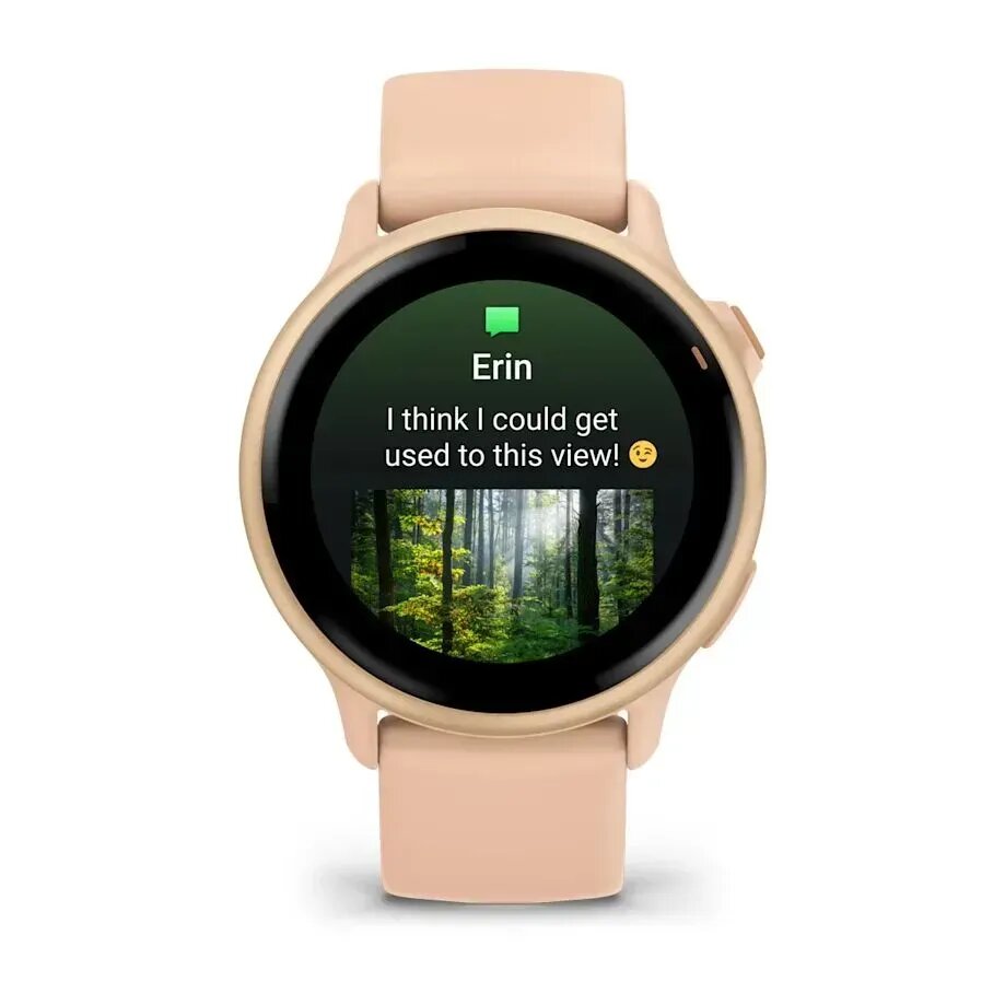 Смарт-часы Garmin Vivoactive 6, полимерный корпус, золотистые
