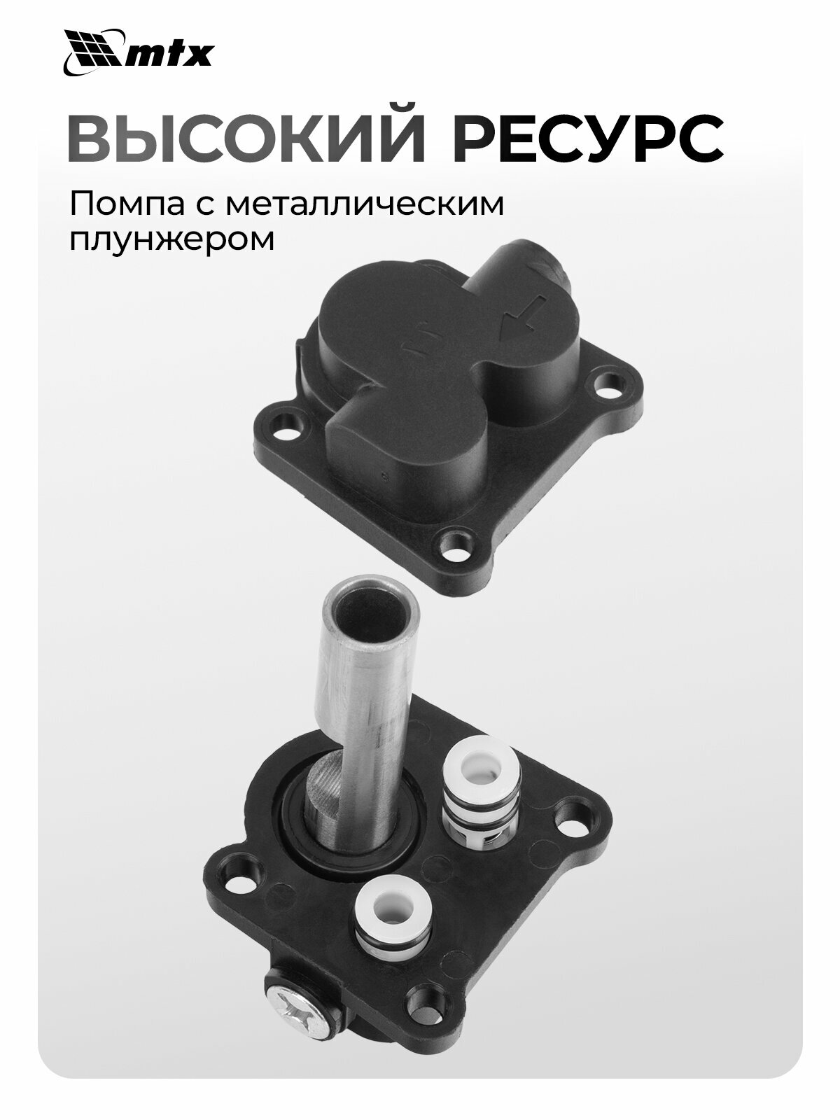 Моечная машина высокого давления аккумуляторная MTX, А-21-02, 40 бар, 4 л/мин, Li-ion 21 В, 2 акк, 58211 — фото 1