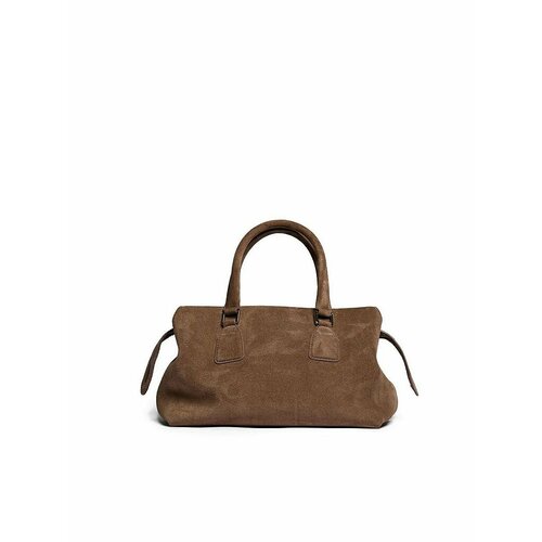 Сумка тоут CNS - COINED IN STONE, фактура зернистая, белый