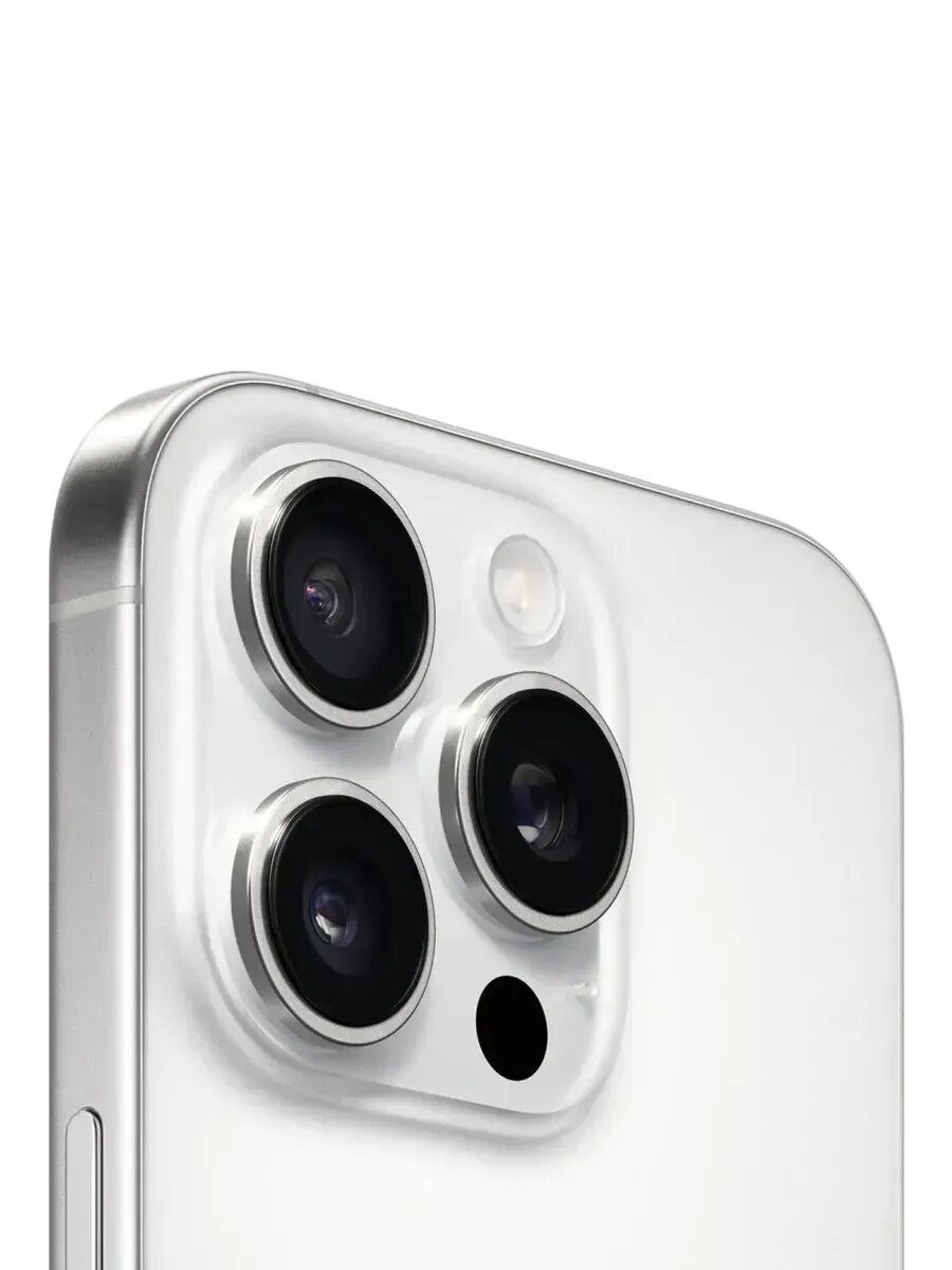Apple Смартфон IPhone 16 Pro 128Gb White Titanium (белый) — фото 1