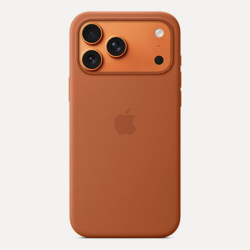 Изображение товара Чехол Apple Silicone Case для iPhone 17 Pro Max с MagSafe (MGFQ4) Terra Cotta