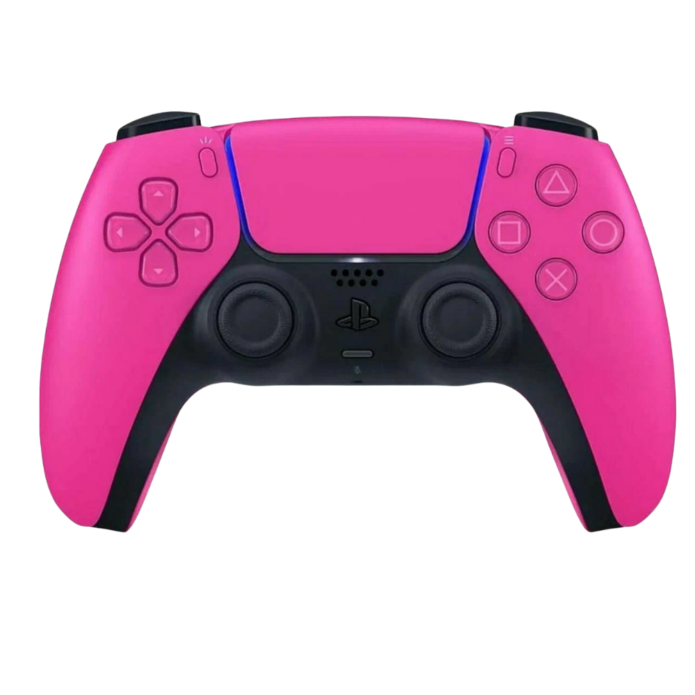 Игровая приставка PS5 Slim с дисководом, второй геймпад розовый, FIFA 26 (новинка), GTA 5, зарядная станция — фото 1