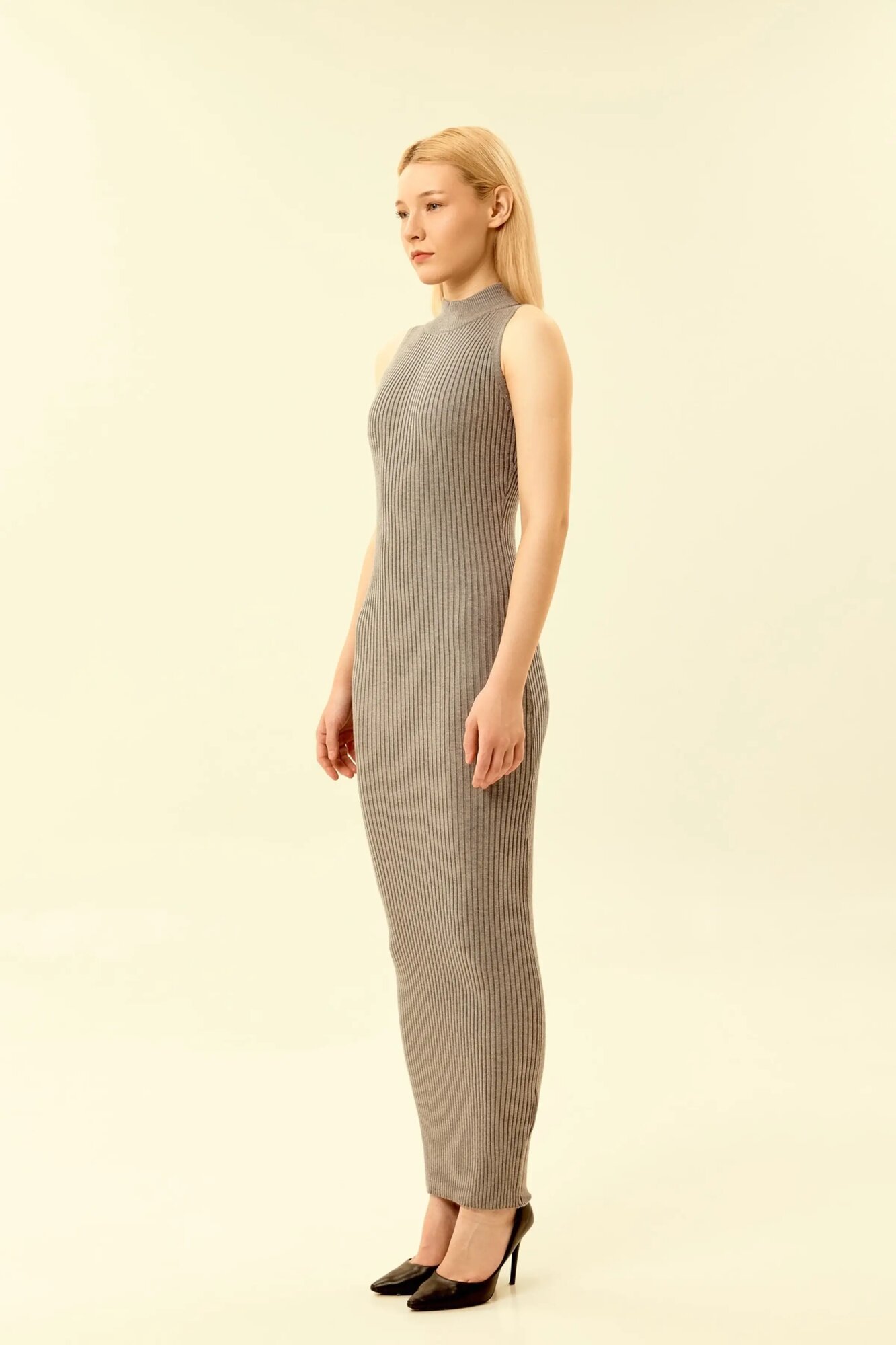 Платье Selfie, размер M, серый — фото 1