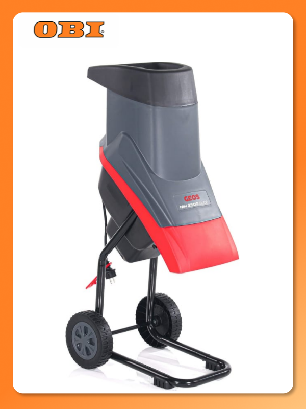 Измельчитель садовый электрический GEOS MH 2500 2500 Вт 213871