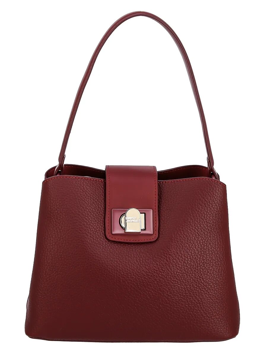Сумка хобо DAVID JONES, бордовый — фото 1