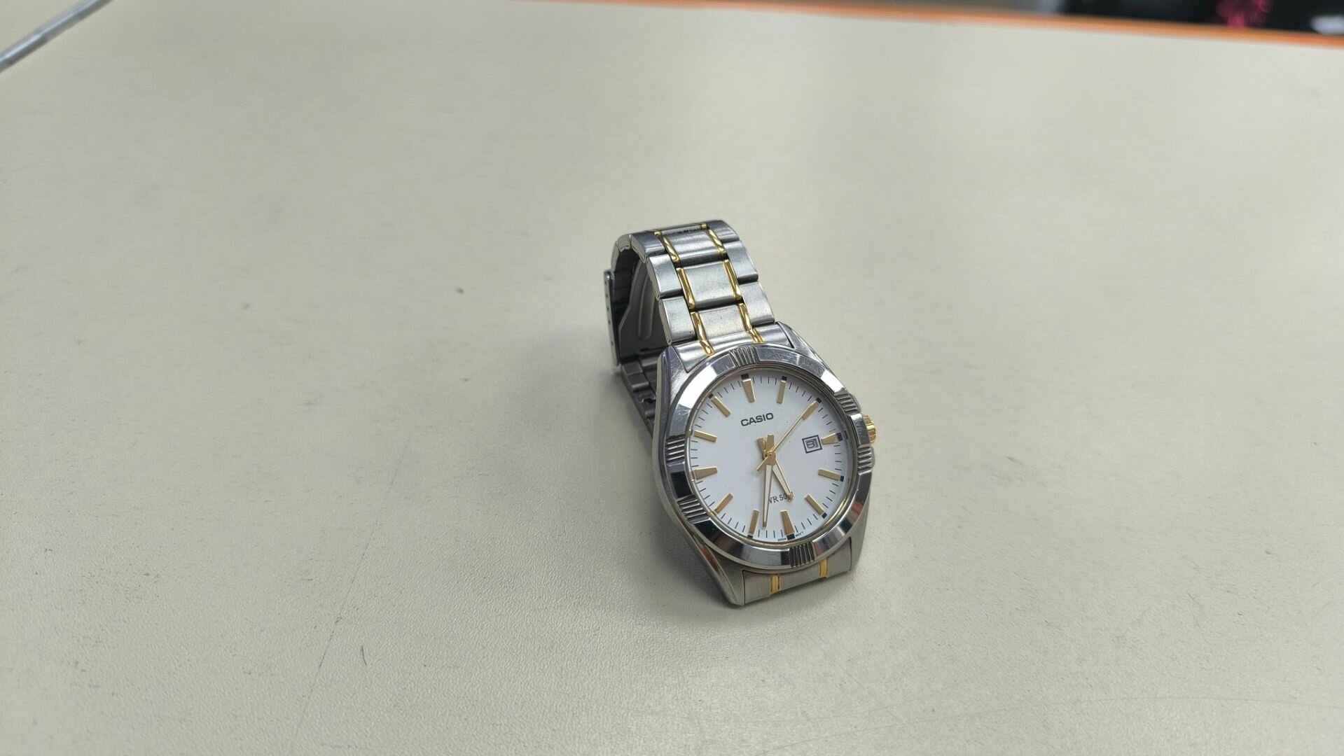 Наручные часы CASIO Collection, серебряный Б/у