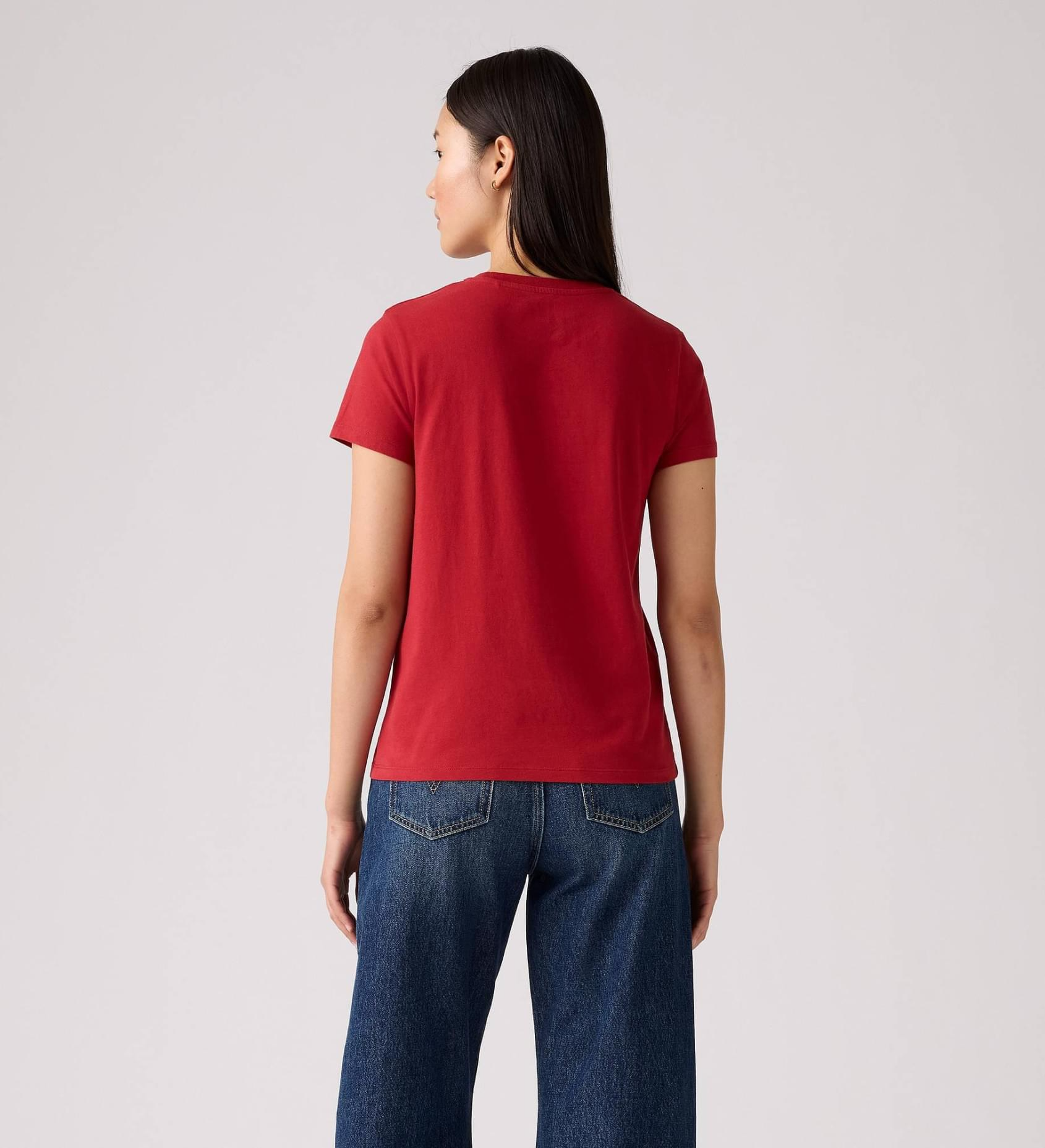 Футболка Levi's The Perfect, размер S, красный — фото 1