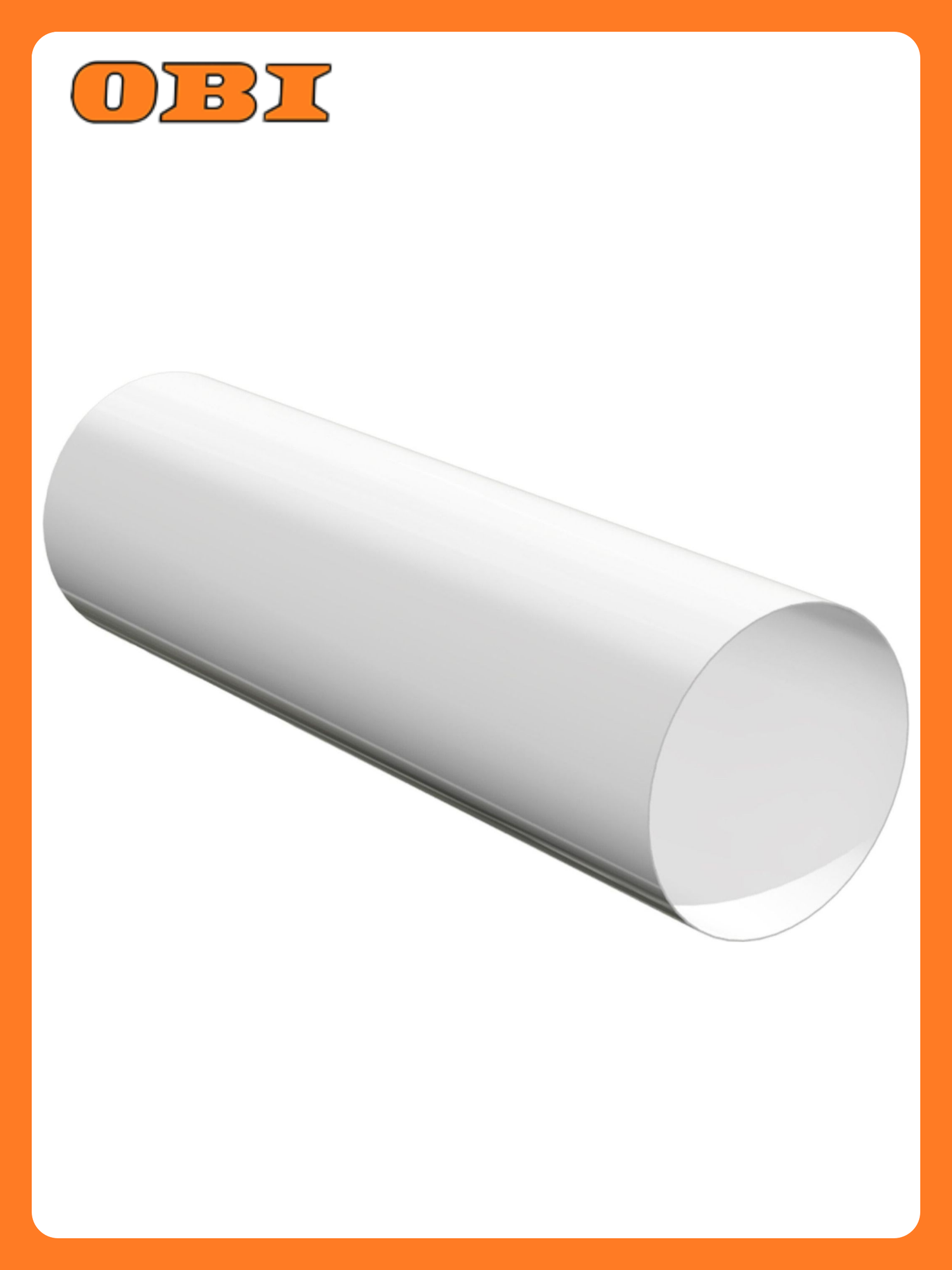 Воздуховод ERA 10ВП1 круглый ПВХ D 100 мм L 1 м