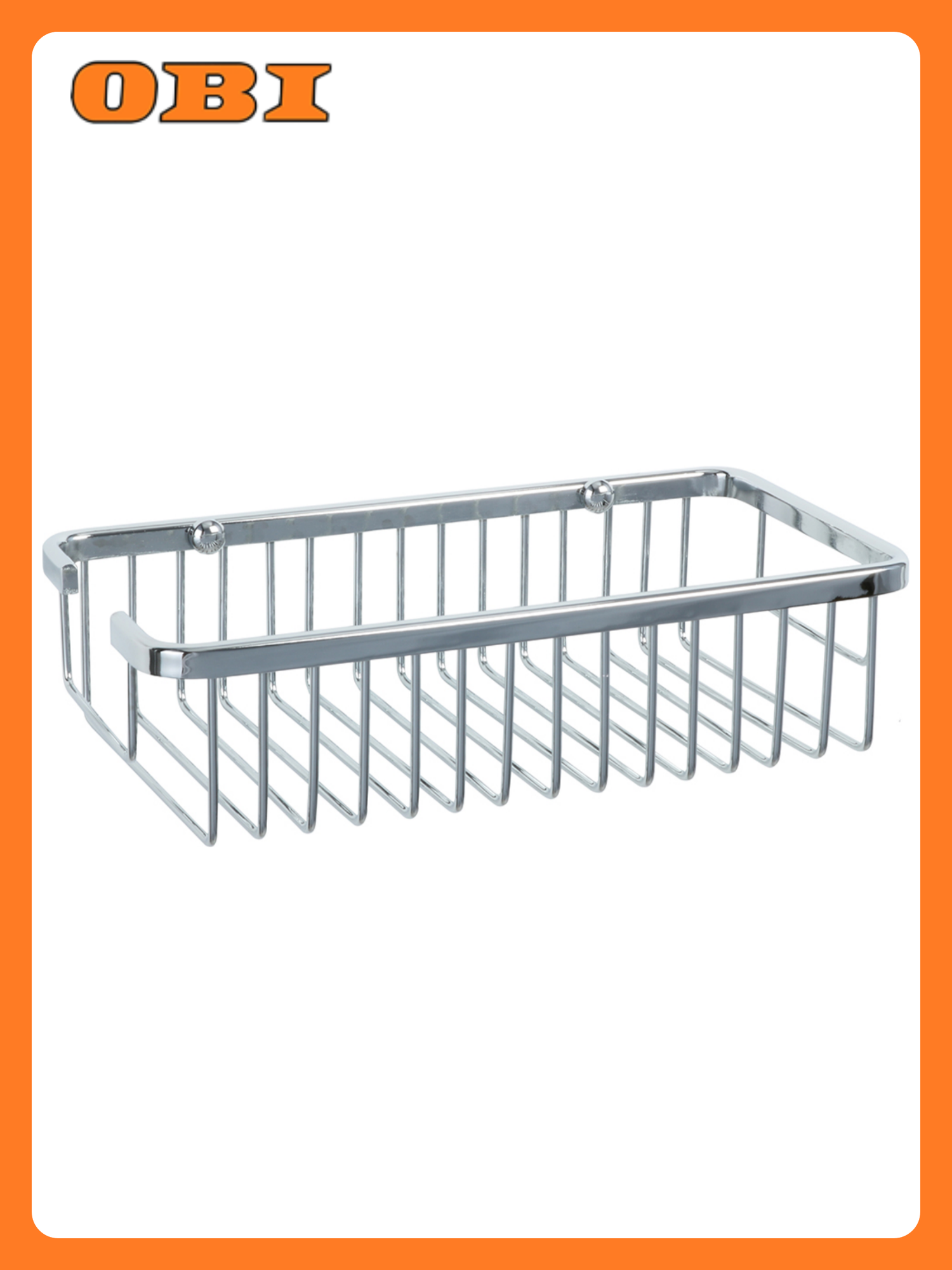 Полка для ванной Fixsen Hotel хромированная настенная 25x65x13 см